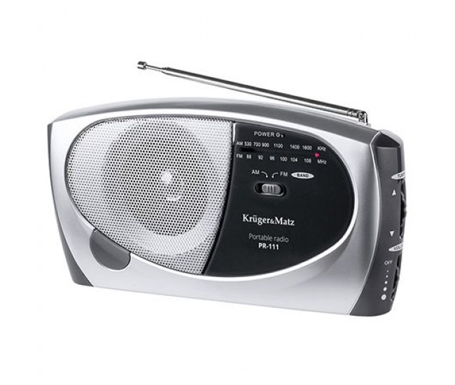 RADIO AM/FM PORTABIL PR-111 KRUGER&MATZ 