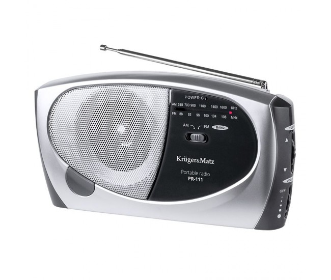 RADIO AM/FM PORTABIL PR-111 KRUGER&MATZ 