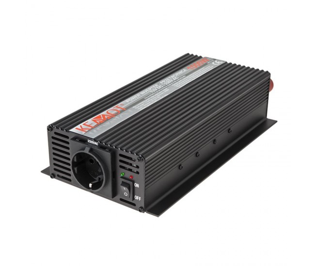 INVERTOR 24V 230V 1000W KEMOT 