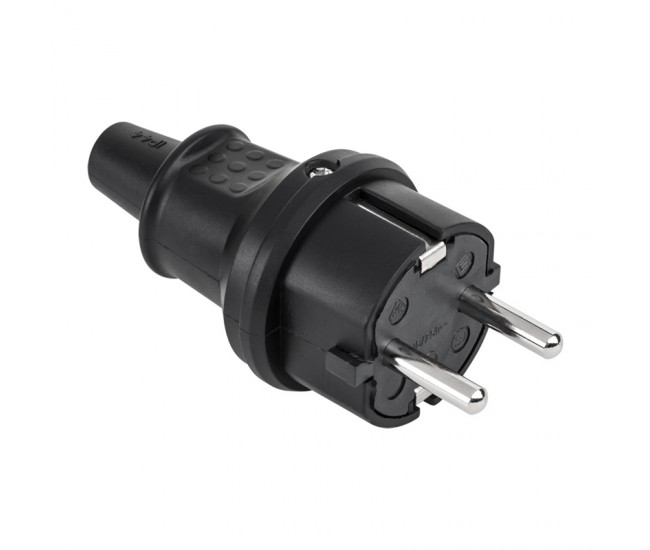 STECHER 16A/250V- IP44 NEGRU 2237 
