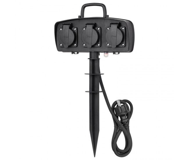 PRELUNGITOR GRADINA 3 POSTURI 1.5M IP44 16A 250V 