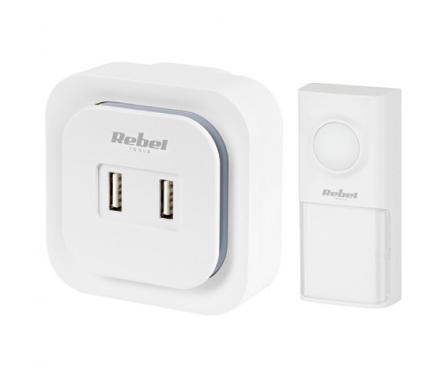 SONERIE WIRELESS 2 X USB 36 MELODII REBEL 