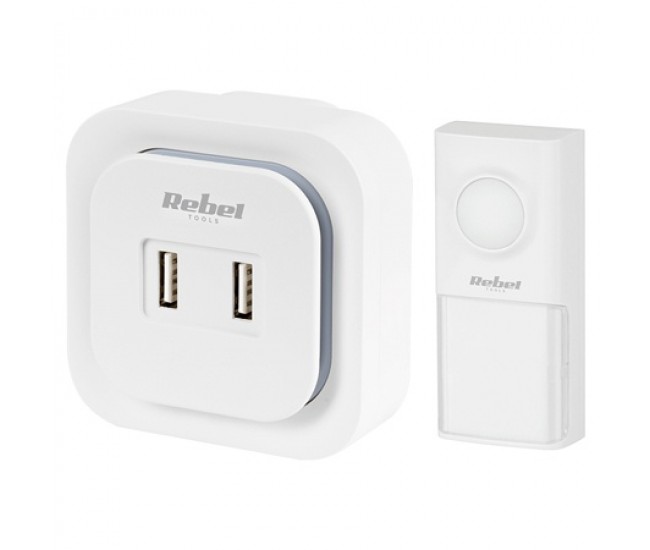 SONERIE WIRELESS 2 X USB 36 MELODII REBEL