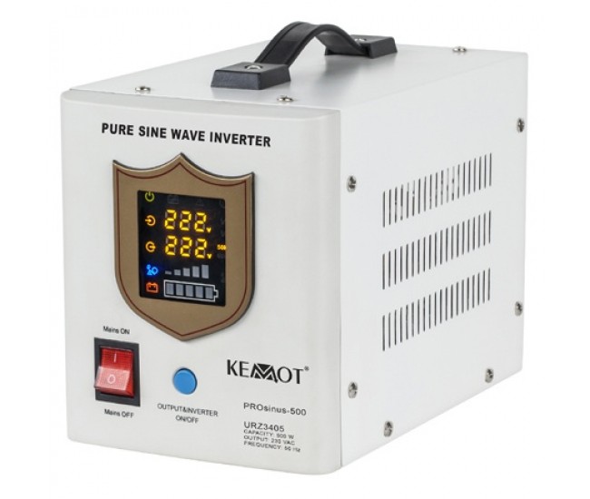 UPS CENTRALE TERMICE SINUS PUR 800VA/500W 12V KEMOT 