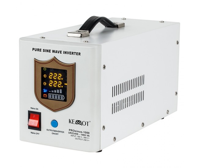 UPS CENTRALE TERMICE SINUS PUR 1000VA/700W 12V KEMOT 