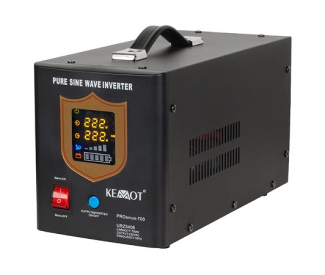 UPS CENTRALE TERMICE SINUS PUR 1000VA/700W 12V KEMOT 
