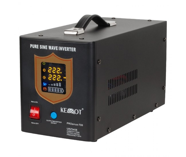 UPS CENTRALE TERMICE SINUS PUR 1000VA/700W 12V KEMOT 