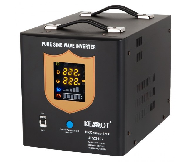 UPS CENTRALE TERMICE SINUS PUR 2000VA/1200W 12V KEMOT 