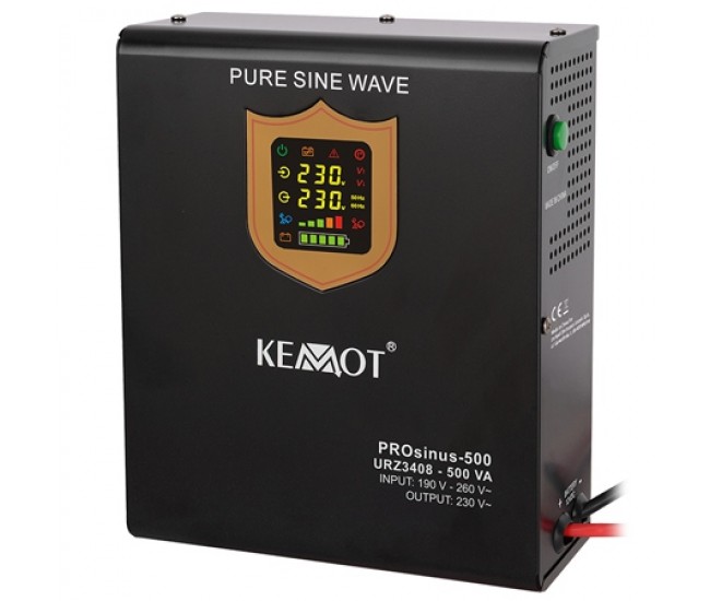 UPS CENTRALE TERMICE SINUS PUR 500VA/300W 12V KEMOT 
