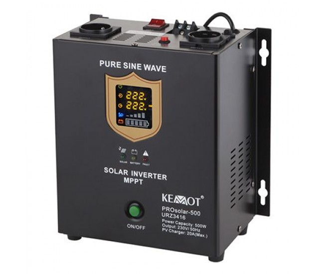 INVERTOR SOLAR 800VA 12 V PROSOLAR-800 KEMOT 