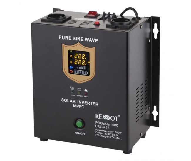 INVERTOR SOLAR 800VA 12 V PROSOLAR-800 KEMOT 