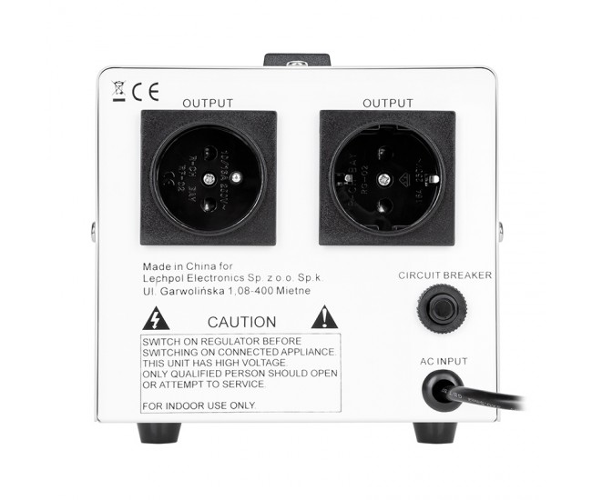 STABILIZATOR TENSIUNE SERVOMOTOR 500VA KEMOT 