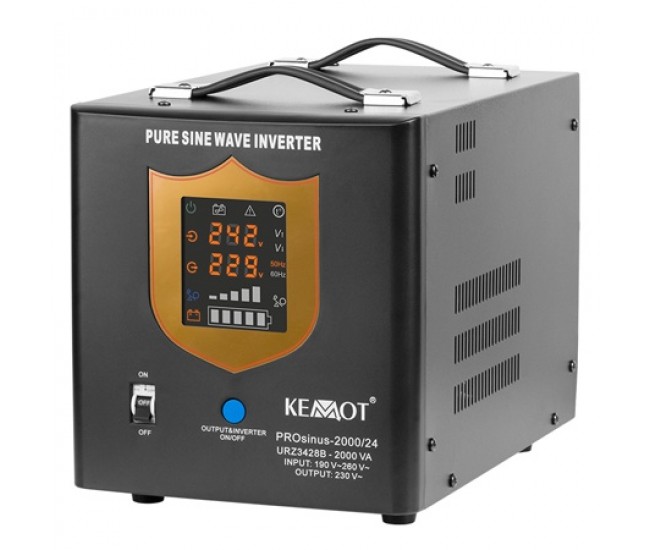 UPS CENTRALE SINUS PUR 2000VA/1400W 24V KEMOT 