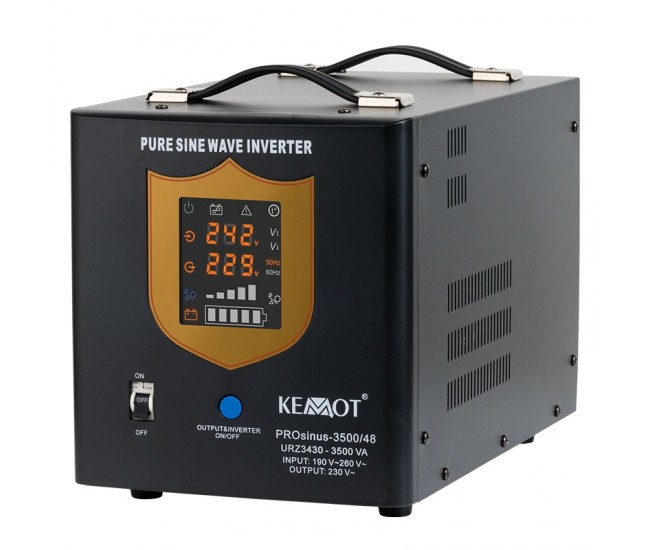 UPS CENTRALE SINUS PUR 3500VA/2400W 48V KEMOT 