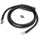 CABLU CONECTOR BATERIE PA35/8/2 NEGRU 