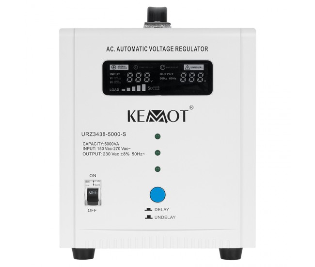 STABILIZATOR TENSIUNE AUTOMAT 5000VA KEMOT 