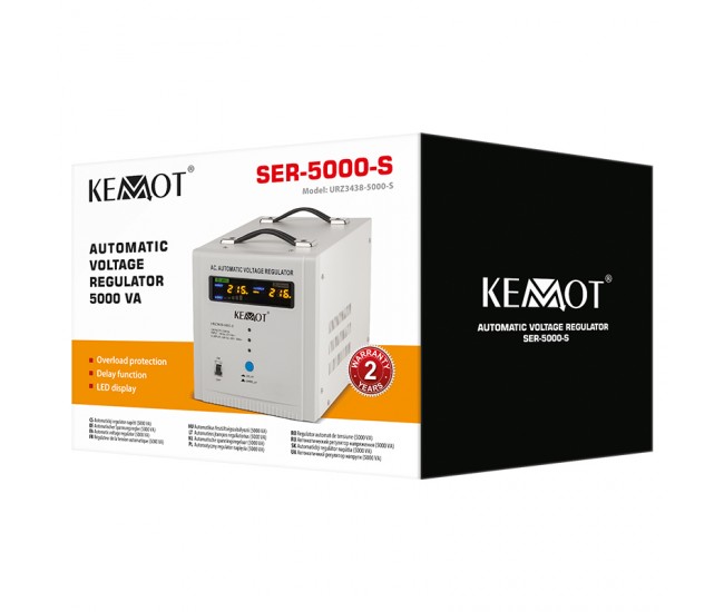 STABILIZATOR TENSIUNE AUTOMAT 5000VA KEMOT 