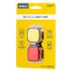 SET ILUMINAT BICICLETA FATA SPATE USB 