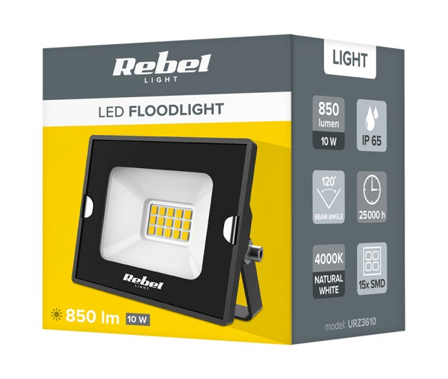 REFLECTOR LED 10W 4000K 230V REBEL 