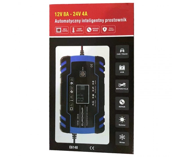 REDRESOR AUTOMAT 12V 8A - 24V 4A 