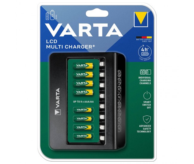 CHARGER LCD MULTI PLUS NI-MH VARTA 