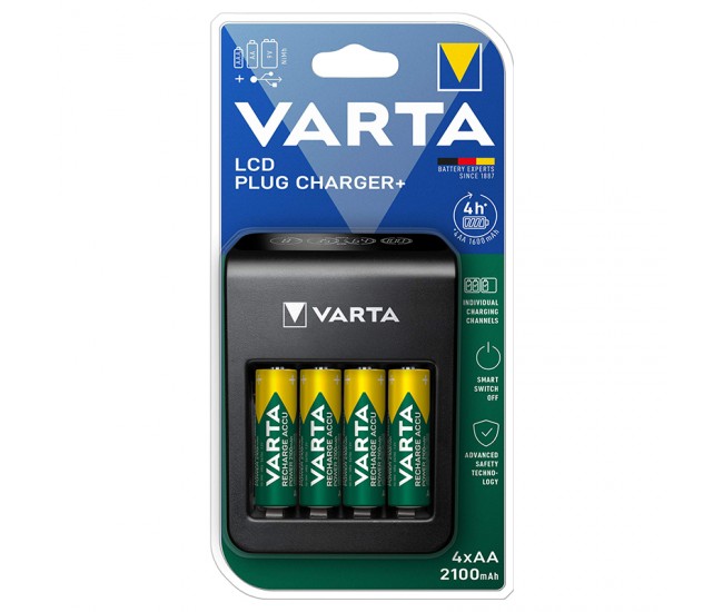 CHARGER LCD MULTI PLUS NI-MH VARTA 