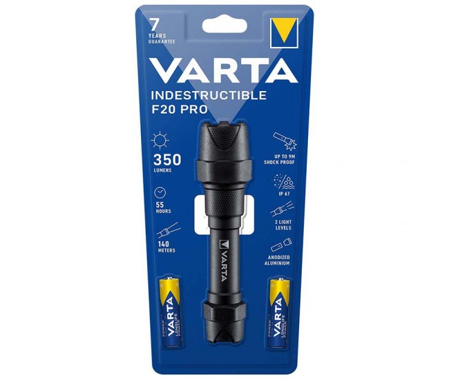 LANTERNA LED 6W INDESTRUCTIBLE F20 PRO VARTA 