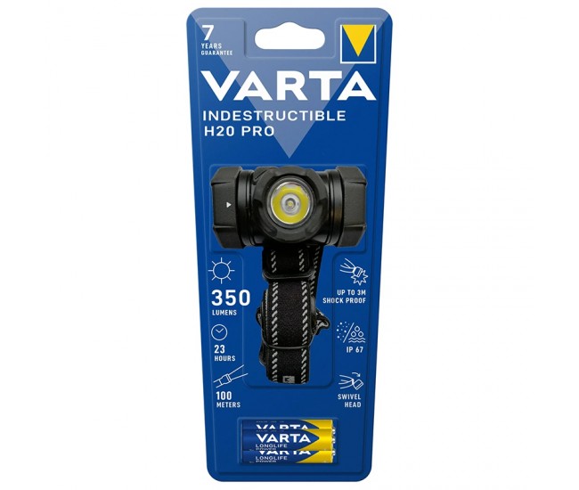 LANTERNA FRONTALA H20 PRO LED 4W IP67 VARTA 