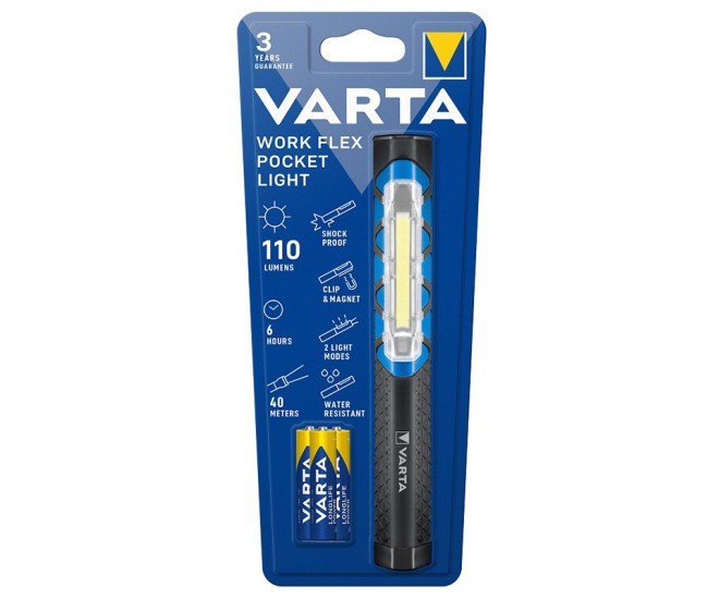 LANTERNA LED WORK FLEX POCKET LIGHT VARTA 