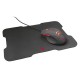 SET MOUSE GAMING 3200DPI + MOUSEPAD 