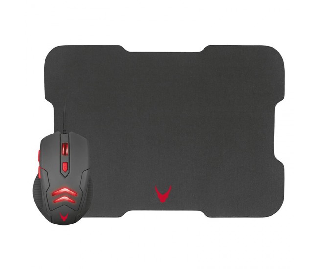 SET MOUSE GAMING 3200DPI + MOUSEPAD 