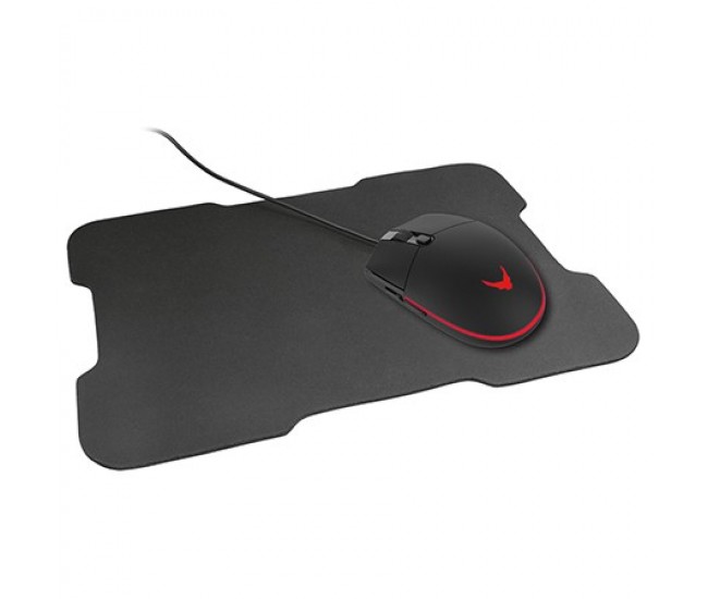 SET MOUSE GAMING 3200DPI + MOUSEPAD