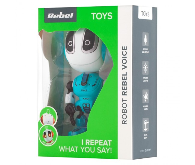 ROBOT REBEL VOICE BLUE 
