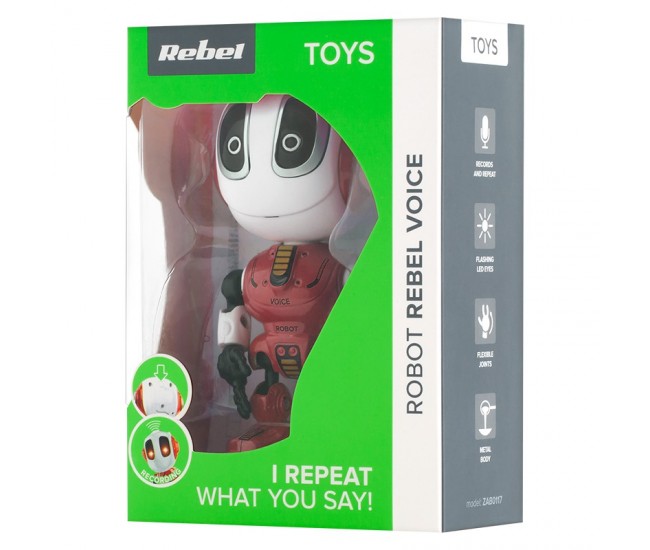 ROBOT REBEL VOICE RED 