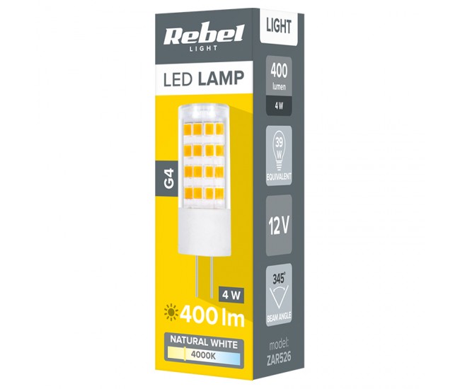 BEC LED G4 4W 4000K 12V REBEL 