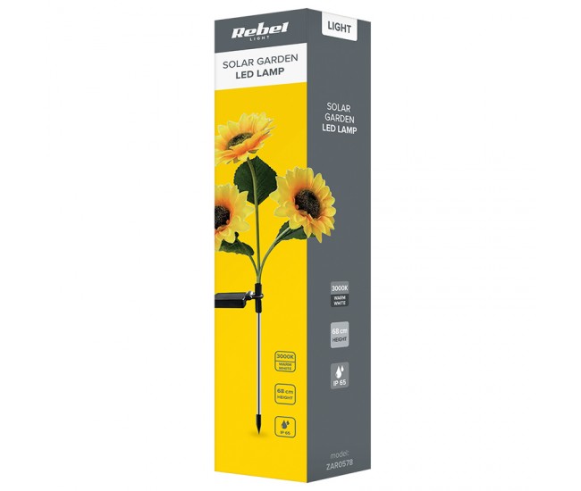LAMPA SOLARA DECORATIVA FLOAREA SOARELUI REBEL 