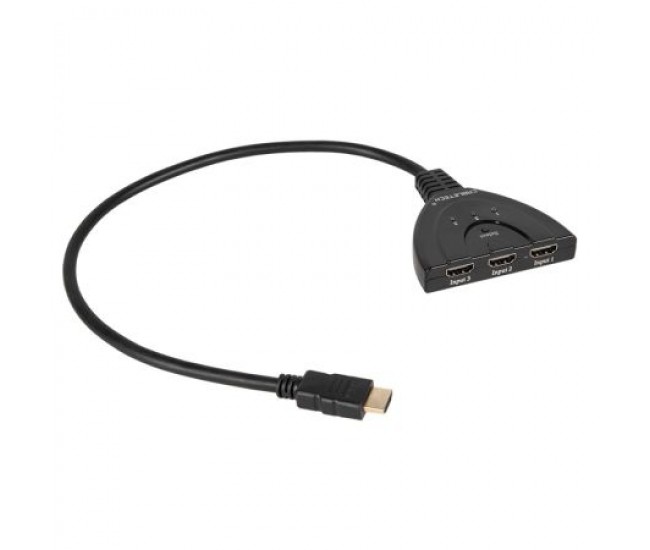 ADAPTOR HDMI CABLU 3 INTRARI 1 IESIRE 
