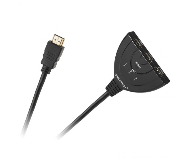 ADAPTOR HDMI CABLU 3 INTRARI 1 IESIRE 