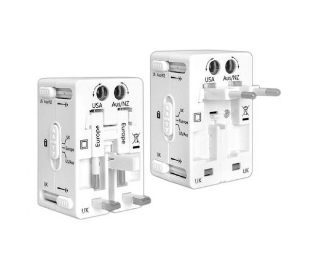 ADAPTOR PRIZA UNIVERSAL TRAVEL 