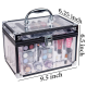 Set paleta machiaj tip geanta cosmetice 20 x 13 x 15 cm