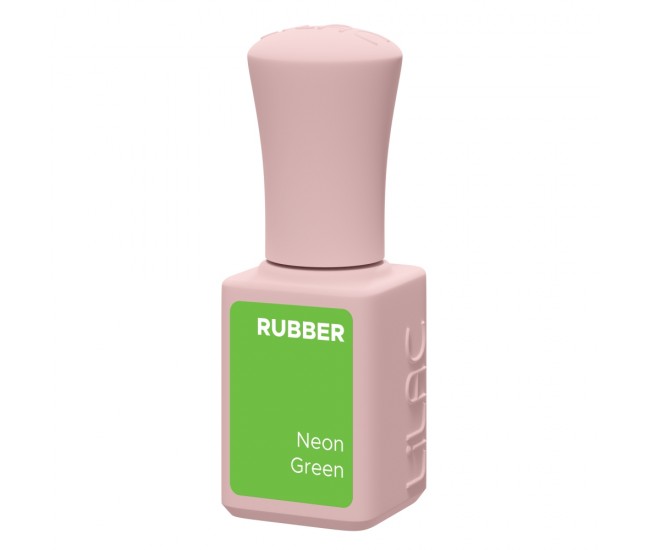 Oja semipermanenta Lilac Rubber Neon Green