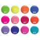 Geluri colorate set 12, Zenail Neon, gel unghii 12 x 5 g