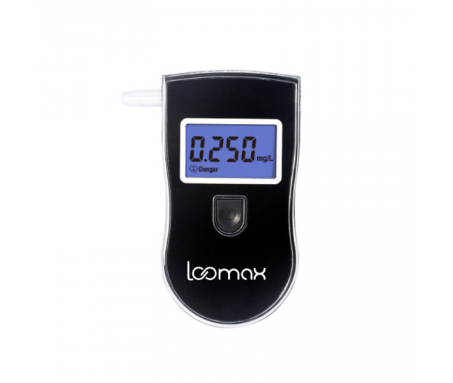 Alcool tester, etilotest Loomax, pentru testat nivelul alcoolemiei, 11-1103