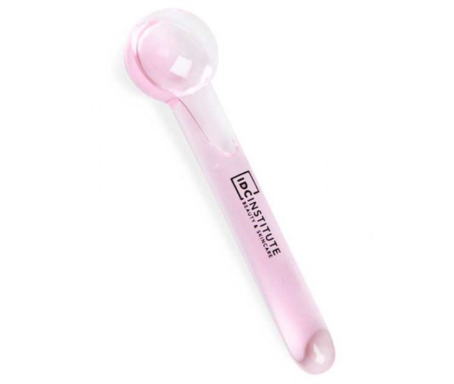 Aparat de masaj facial IDC INSTITUTE ICE ROLLER dia3.2cm x 12.5cm -glass