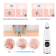 Aspirator facial Lila Care, ingrijire ten, indepartarea punctelor negre, minimizarea porilor, putere de aspirare mare, 6 capete inlocuibile, 7 nivele de rezistenta, portabil, alb
