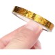 Banda decorativa lata, laser gold