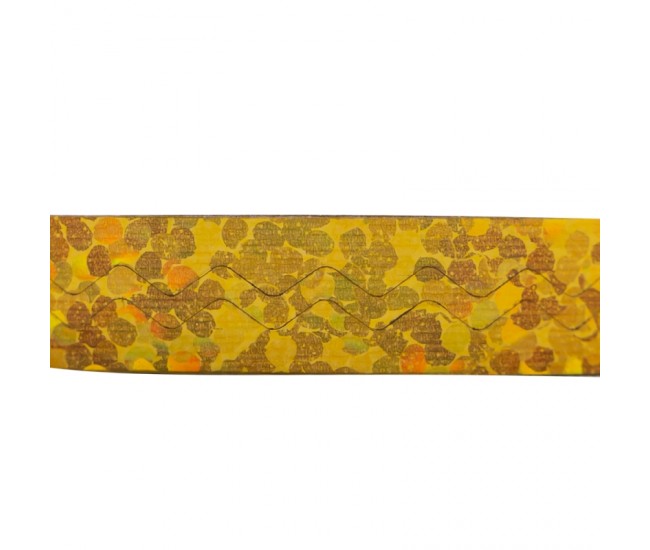 Banda decorativa lata, laser gold