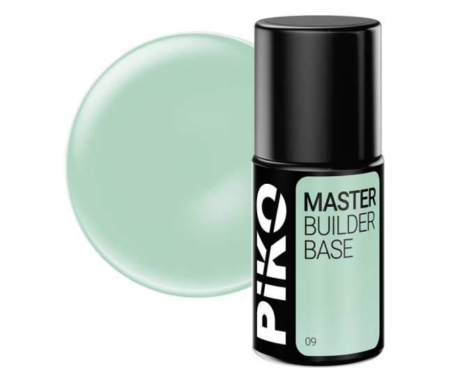 Baza de unghii Piko, Master Builder, 7g, 09 Mint Cream
