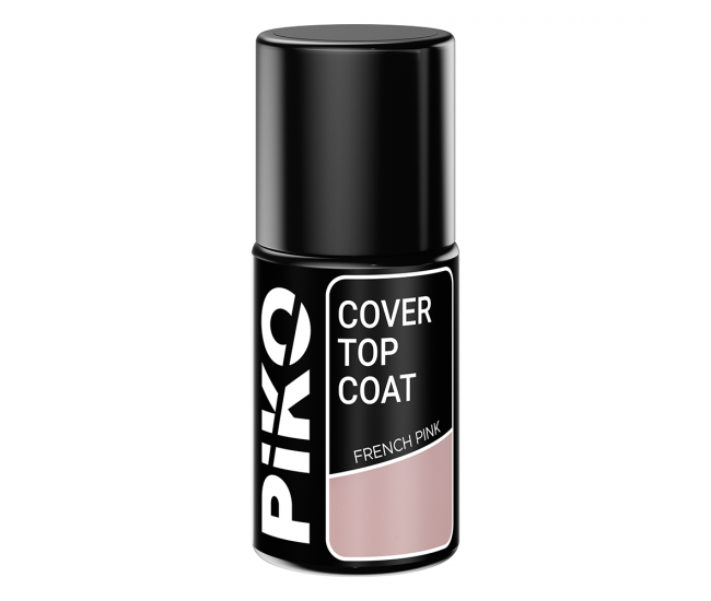Top coat Piko, Cover Top, 7 ml, French Pink
