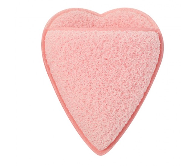 Burete Machiaj pink IDC INSTITUTE FACIAL CLEANSING SPONGE